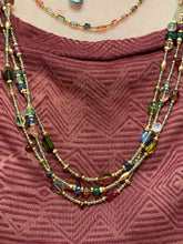 Load image into Gallery viewer, Gemstone Droplets Necklace