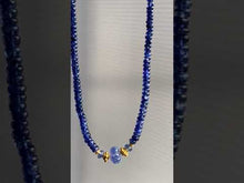Load and play video in Gallery viewer, Indigo Alchemy Necklace