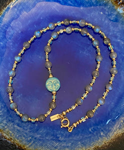 Blue Moon Necklace