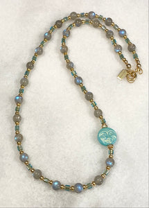 Blue Moon Necklace