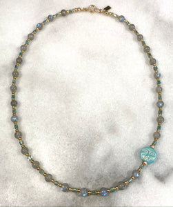 Blue Moon Necklace