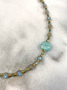 Blue Moon Necklace