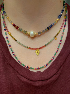 Colored Flow Necklace