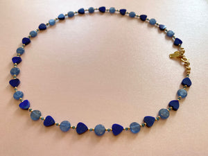 Love Blues Necklace